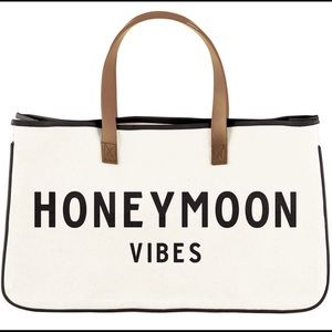 Honeymoon Vibes Canvas Bag